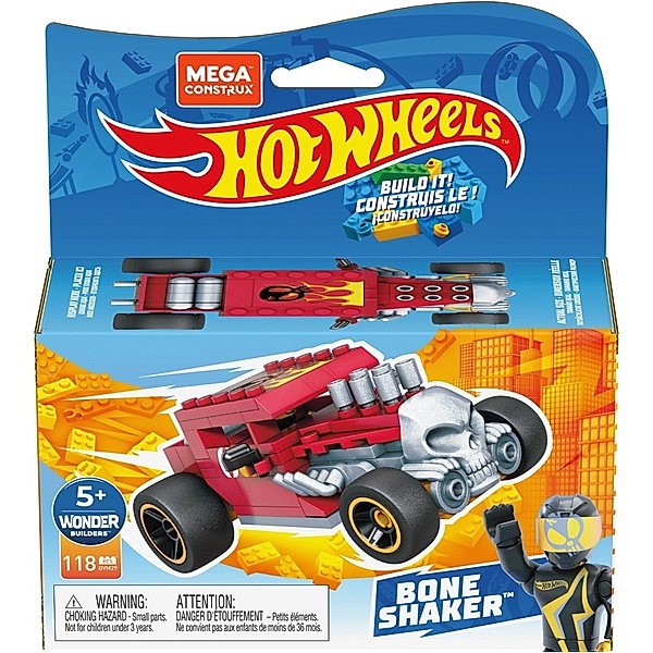 Mattel Mega Construx Hot Wheels Bone Shaker
