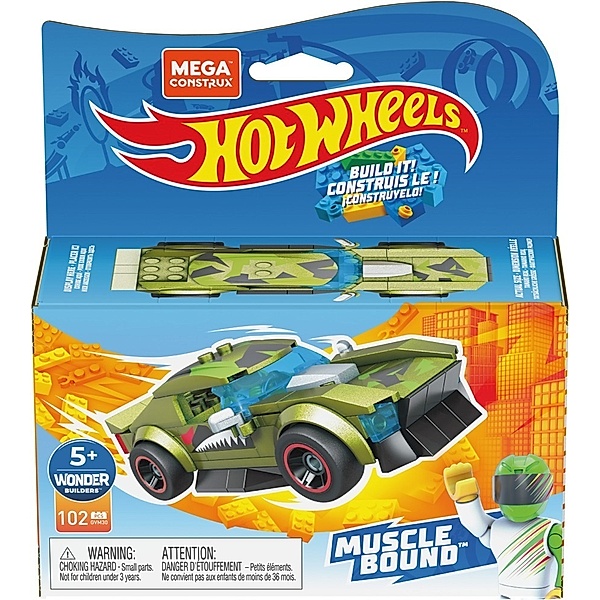 Mattel Mega Construx Hot Wheels Muscle Bound