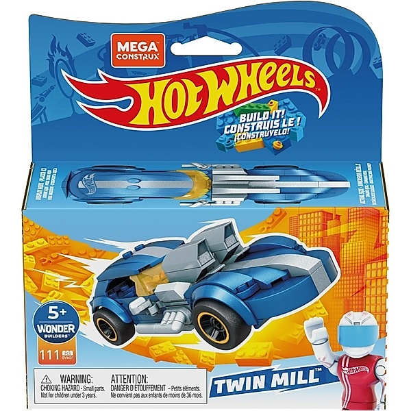 Mattel Mega Construx Hot Wheels Twinmill