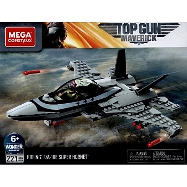 Mega Construx Probuilder Top Gun Jet