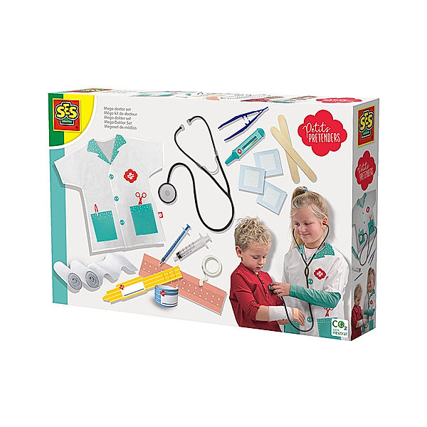 SES Creative Mega Doktor-Set 17-teilig