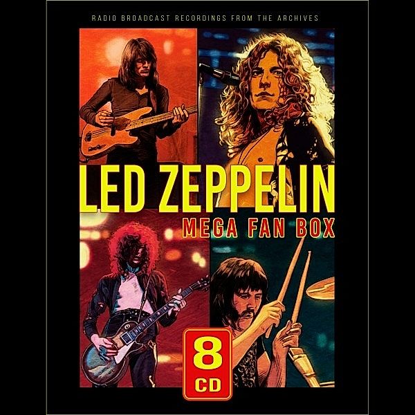 Mega Fan Box/Radio Broadcasts, Led Zeppelin