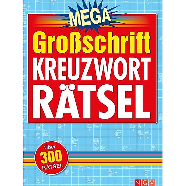 Mega Grossschrift Kreuzworträtsel