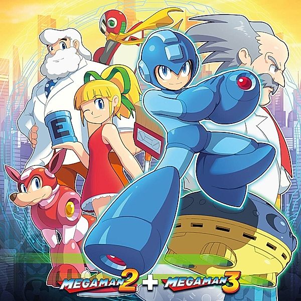 Mega Man 2+3 (Remastered 180g 2lp) (Vinyl), Ost, Capcom Sound Team