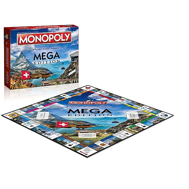 MEGA Monopoly Schweiz jetzt bei Weltbild.ch bestellen