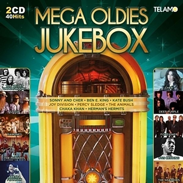 Mega Oldies Jukebox, Diverse Interpreten