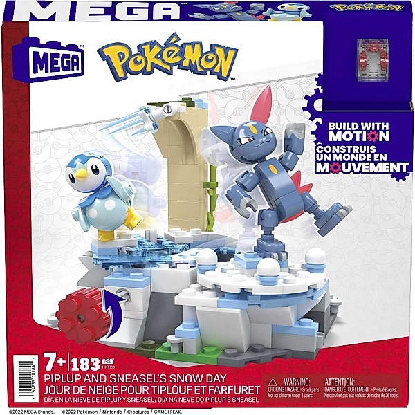 MEGA, Mattel MEGA Pokémon Plinfas und Sniebels Schneetag