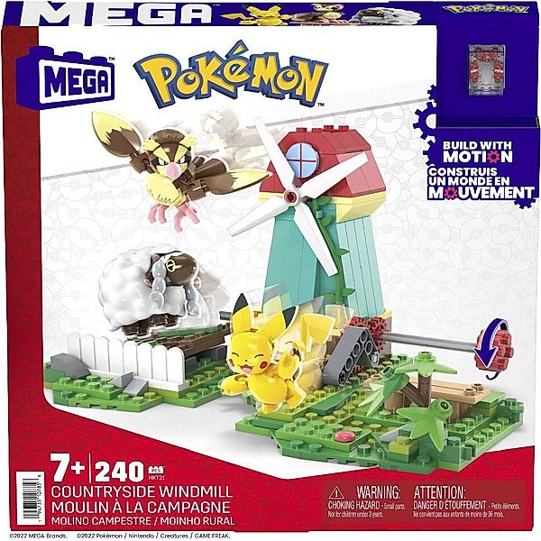 MEGA, Mattel MEGA Pokémon Windmühlen-Farm