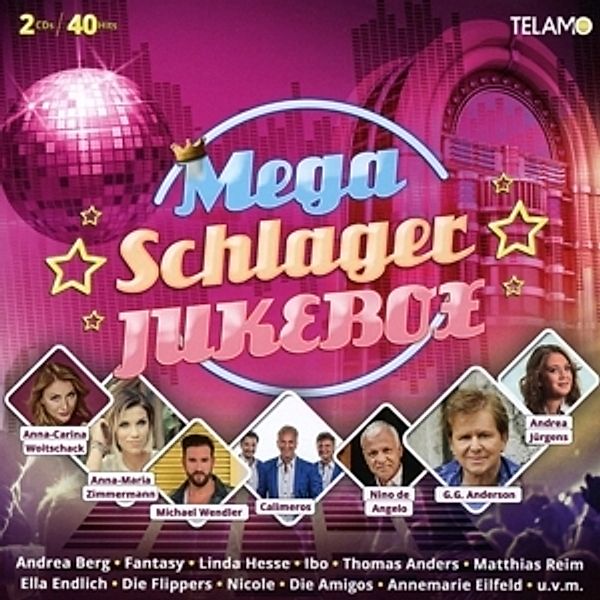 Mega Schlager Jukebox, Diverse Interpreten