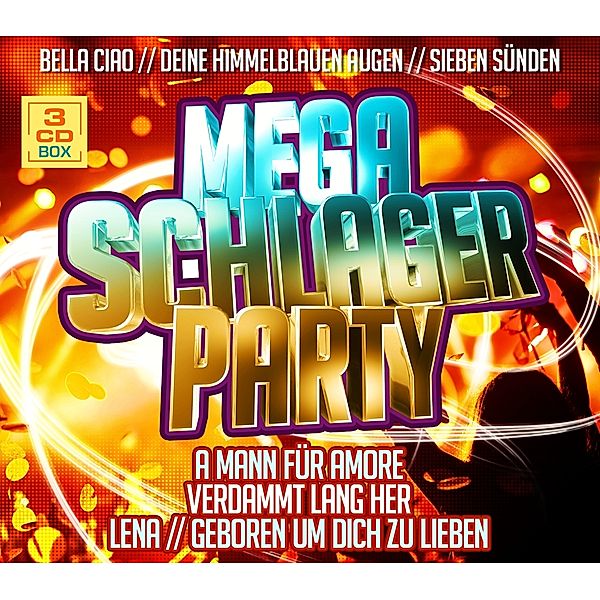 Mega Schlager Party - 3CD, Diverse Interpreten