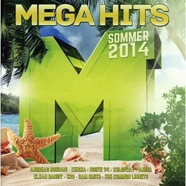 Megahits Sommer 2014, Diverse Interpreten