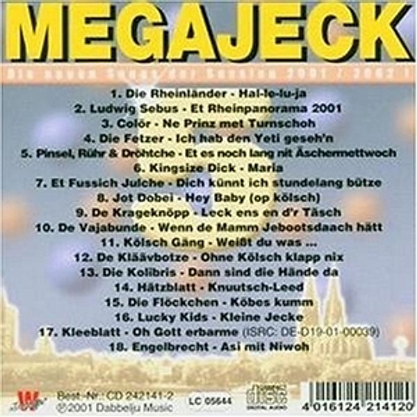 Megajeck  Vol. 5, Diverse Interpreten