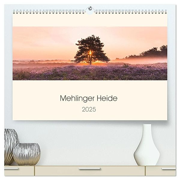 Mehlinger Heide (hochwertiger Premium Wandkalender 2025 DIN A2 quer), Kunstdruck in Hochglanz, Calvendo, Patricia Flatow