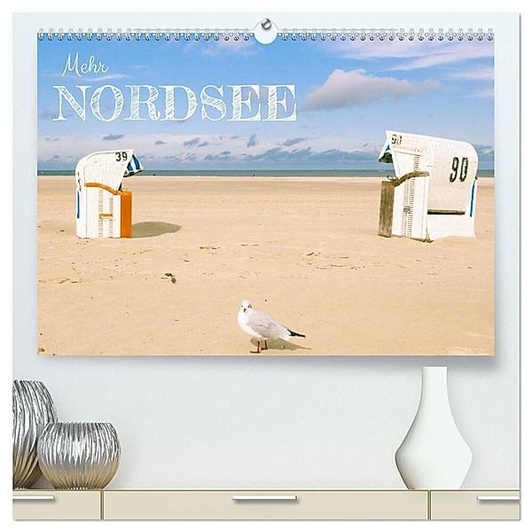 Mehr Nordsee (hochwertiger Premium Wandkalender 2024 DIN A2 quer), Kunstdruck in Hochglanz, Dietmar Scherf