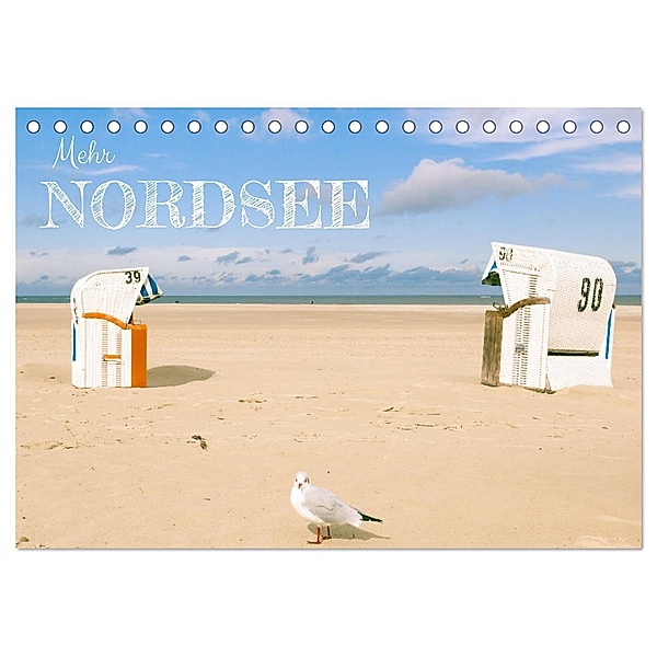 Mehr Nordsee (Tischkalender 2025 DIN A5 quer), CALVENDO Monatskalender, Calvendo, Dietmar Scherf