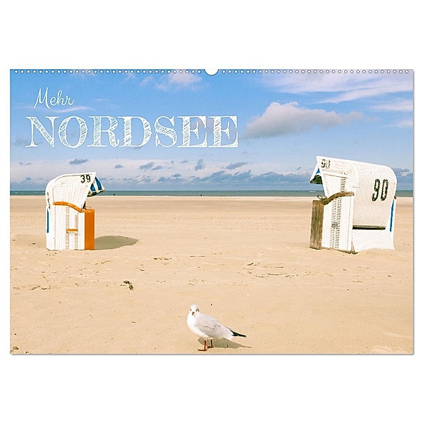 Mehr Nordsee (Wandkalender 2025 DIN A2 quer), CALVENDO Monatskalender, Calvendo, Dietmar Scherf