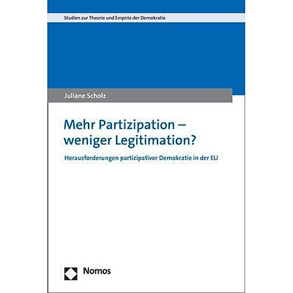 Mehr Partizipation - weniger Legitimation?, Juliane Scholz