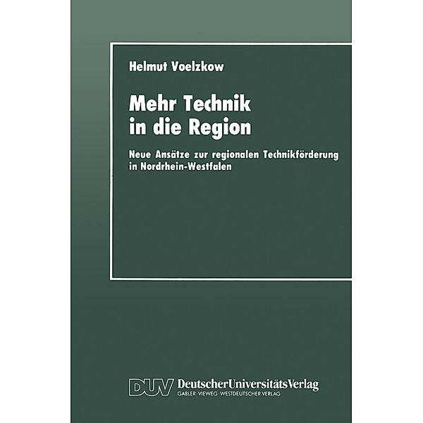 Mehr Technik in die Region, Helmut Voelzkow