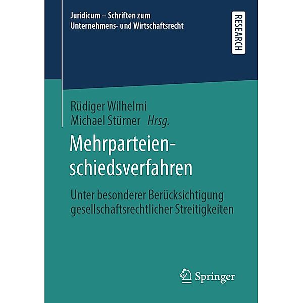 Mehrparteienschiedsverfahren / Juridicum - Schriften zum Unternehmens- und Wirtschaftsrecht