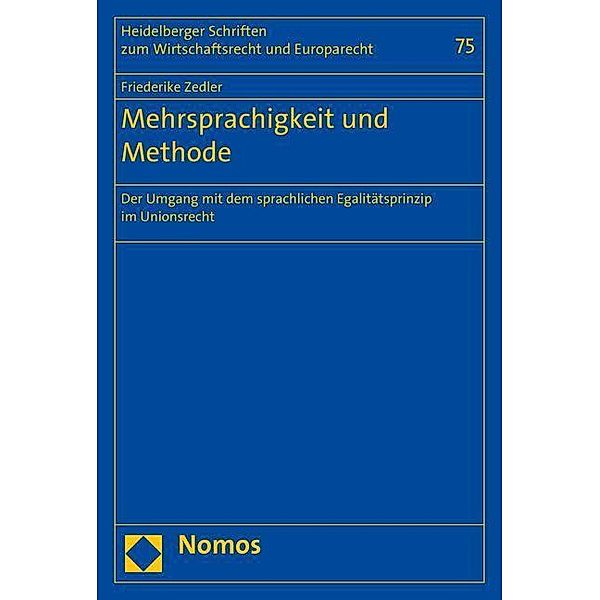 Mehrsprachigkeit und Methode, Friederike Zedler