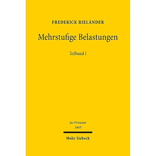 Mehrstufige Belastungen, Frederick Rieländer