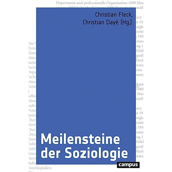 Meilensteine der Soziologie