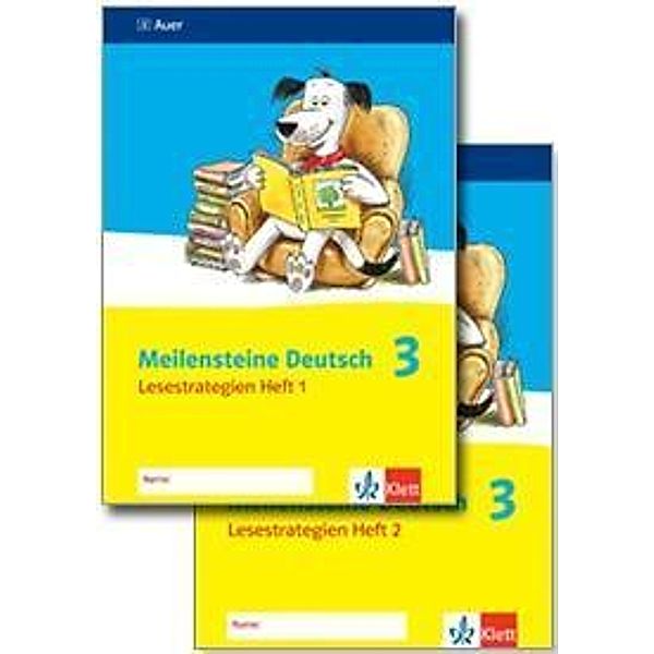 Meilensteine Deutsch: Lesestrategien, 3. Schuljahr (2 Hefte)