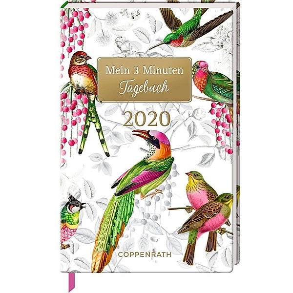 Mein 3 Minuten Tagebuch 2020 (Bunte Vögel)