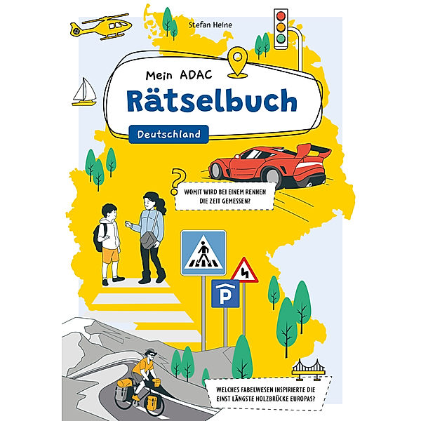 Mein ADAC Rätselbuch - Deutschland, Stefan Heine