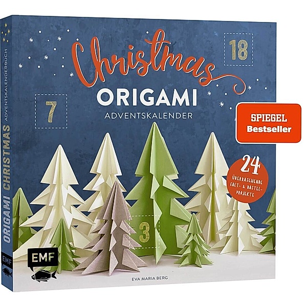 Mein Adventskalender-Buch: Origami Christmas, Eva Maria Berg