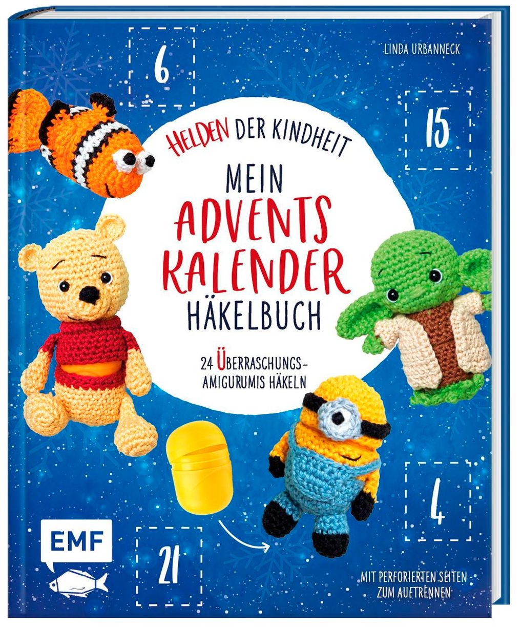 Mein Adventskalender-Häkelbuch: Helden der Kindheit | Weltbild.at