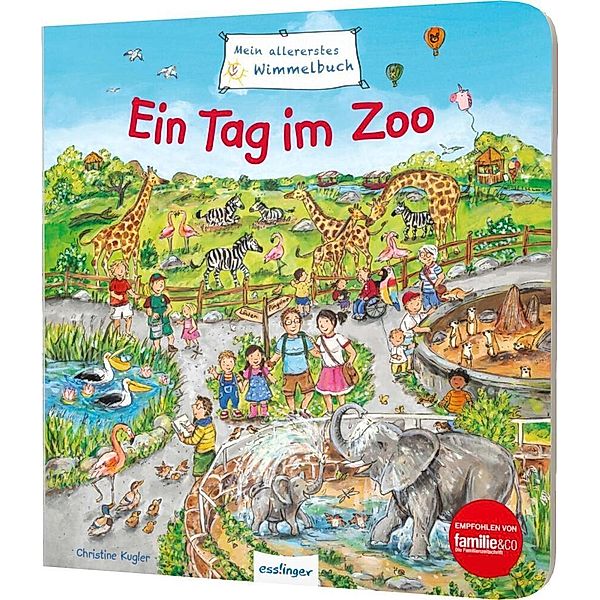 Mein allererstes Wimmelbuch: Ein Tag im Zoo, Sibylle Schumann
