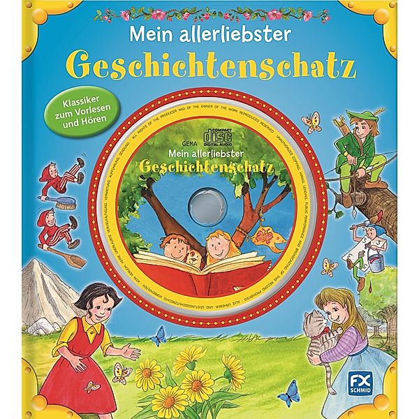 Mein allerliebster Geschichtenschatz, m. Audio-CD, Katja Epes