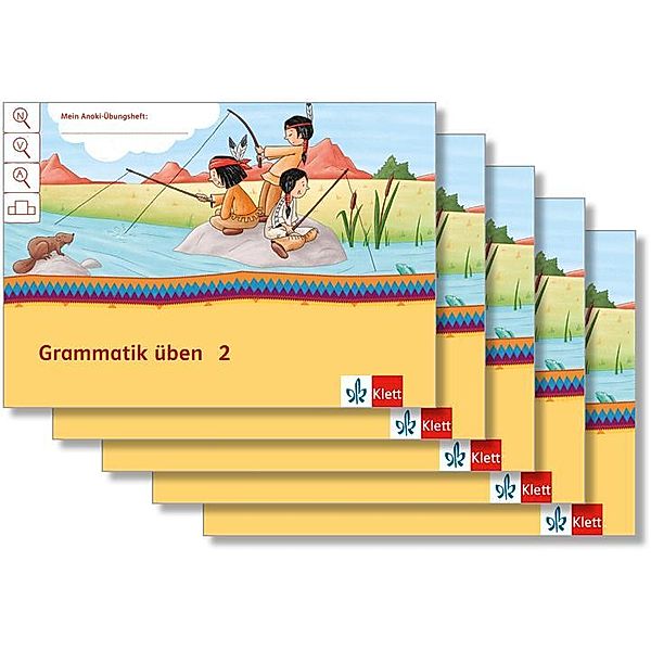 Mein Anoki-Übungsheft - Grammatik üben, Arbeitsheft 2. Schuljahr