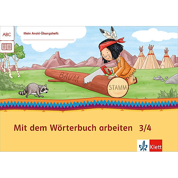 Mein Anoki-Übungsheft / Mein Anoki-Übungsheft - Mit dem Wörterbuch arbeiten, 3./4. Klasse