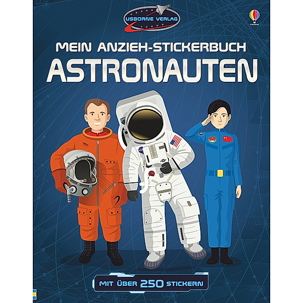 Mein Anzieh-Stickerbuch / Mein Anzieh-Stickerbuch: Astronauten, Struan Reid