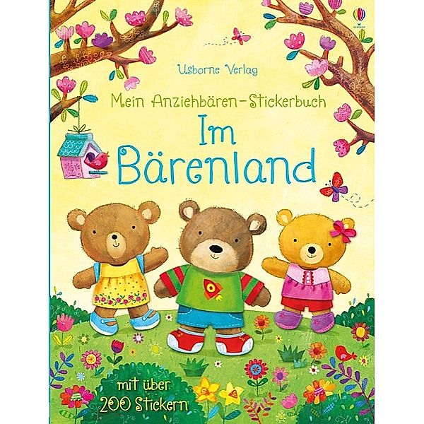 Mein Anziehbären-Stickerbuch - Im Bärenland, Felicity Brooks