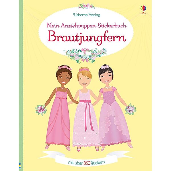 Mein Anziehpuppen-Stickerbuch: Brautjungfern, Lucy Bowman