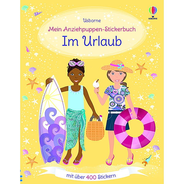 Mein Anziehpuppen-Stickerbuch: Im Urlaub, Emily Bone