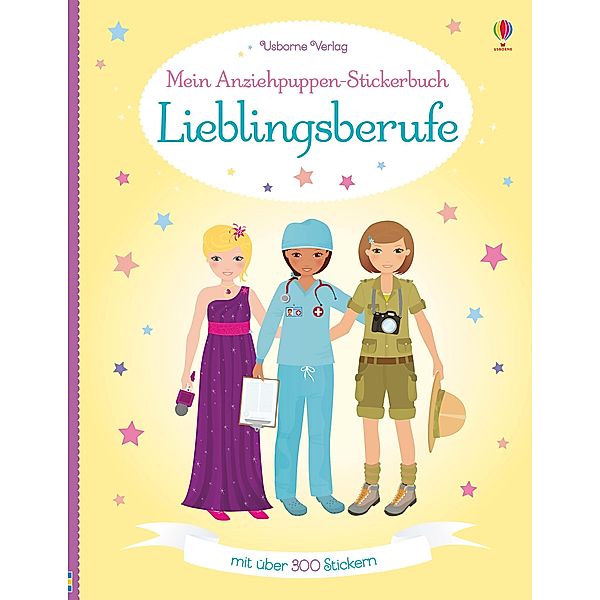 Mein Anziehpuppen-Stickerbuch: Lieblingsberufe, Emily Bone