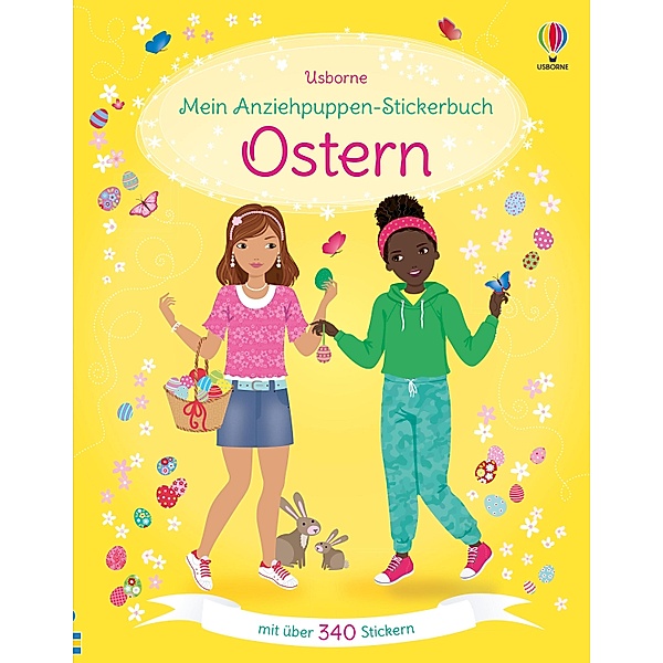 Mein Anziehpuppen-Stickerbuch: Ostern, Fiona Watt