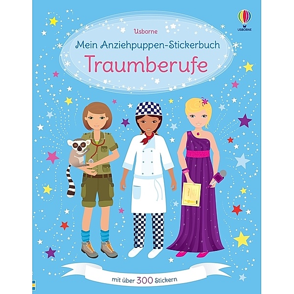 Mein Anziehpuppen-Stickerbuch: Traumberufe, Emily Bone