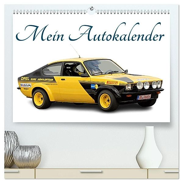 Mein Autokalender (hochwertiger Premium Wandkalender 2024 DIN A2 quer), Kunstdruck in Hochglanz, insideportugal