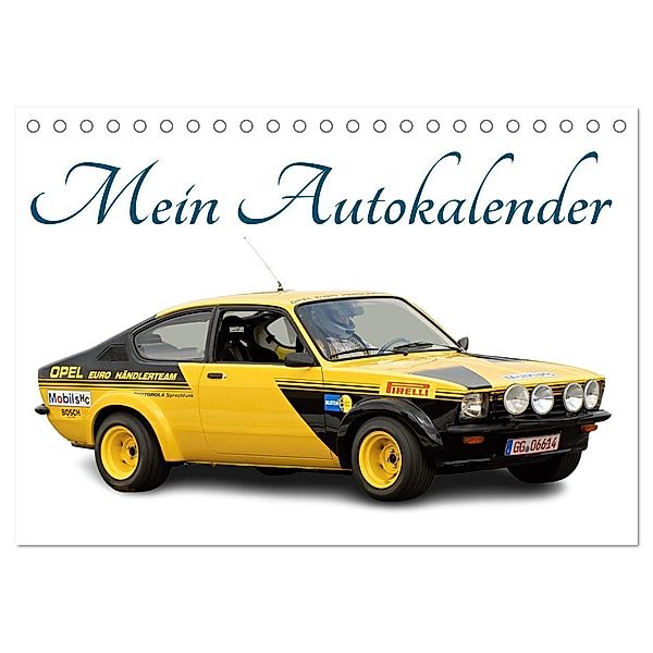 Mein Autokalender (Tischkalender 2025 DIN A5 quer), CALVENDO Monatskalender, Calvendo, insideportugal
