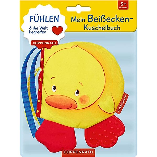 Mein Beissecken-Kuschelbuch: Kleine Ente, Stoffbilderbuch