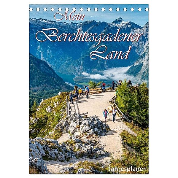 Mein Berchtesgadener Land (Tischkalender 2024 DIN A5 hoch), CALVENDO Monatskalender, Dieter-M. Wilczek