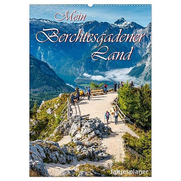 Mein Berchtesgadener Land (Wandkalender 2024 DIN A2 hoch), CALVENDO Monatskalender, Dieter-M. Wilczek