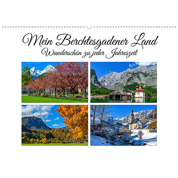 Mein Berchtesgadener Land - Wunderschön zu jeder Jahreszeit (Wandkalender 2023 DIN A2 quer), Dieter Wilczek