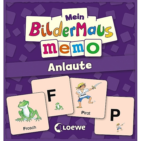 Loewe Verlag, Loewe Mein Bildermaus-Memo - Anlaute (Kinderspiel)