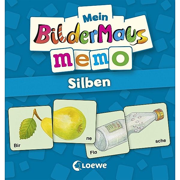 Mein Bildermaus-Memo - Silben (Kinderspiel)